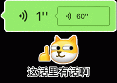 这话里有话啊(微信聊天框表情包)