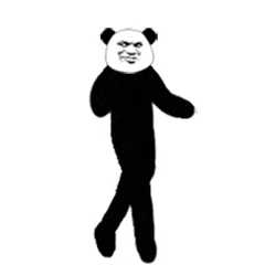 熊猫头跳舞