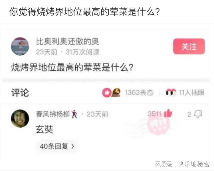 神回复:你觉得烧烤界地位最高的荤菜是什么? 神回复:你觉得烧烤界地位最高的荤菜是什么?