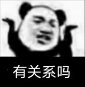 有关系吗(熊猫头表情包)