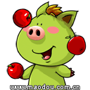 秀一秀玩苹果的绝技