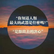 充满阳光的句子：打击虽有，还得站起来，继续往前走