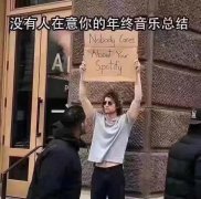 没有人在意你的年终音乐总结Nobody Cares About Your