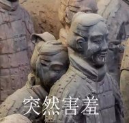 突然害羞（兵马俑）