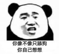 你像不像只舔狗？你自己想想！