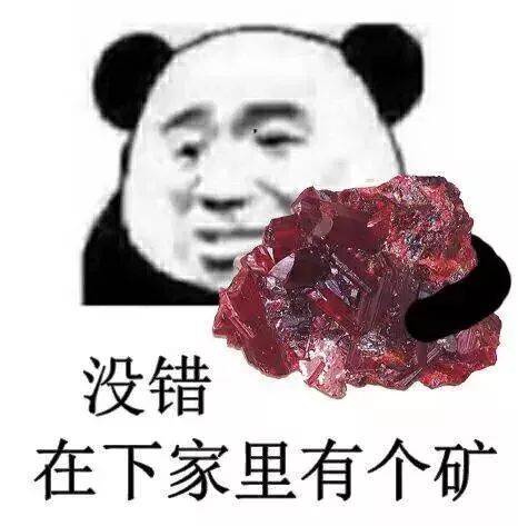 没错，在下我家里有个矿