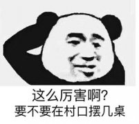 这么厉害啊?要不要在村口摆几桌