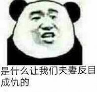 是什么让我们夫妻反目成仇的