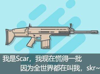 我是 Scar，我现在慌得一批，因为全世界都在叫我，skr~