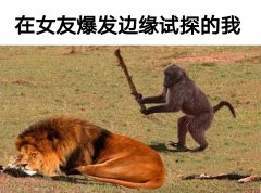 在女友爆发边缘试探的我