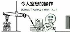 令人窒息的操作2k/K2MnO4+MnO2+O2↑(化学系学生必备表情)