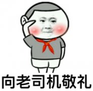 向老司机敬礼