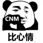 比心情 CNM（，熊猫人怼人表情）