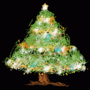 bling圣诞树