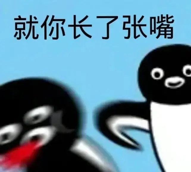 就你长了张嘴