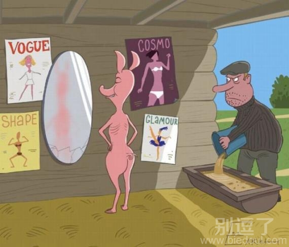 猪也瘦身,愁坏了农场主啊 猪也瘦身,愁坏了农场主啊