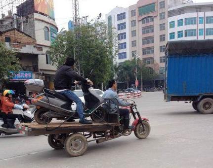 你坐过这样的五轮车嘛？