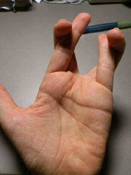 这奇葩的手势，真的是闲的无聊了？