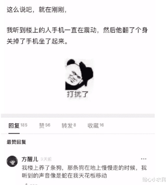 “房子隔音效果差是啥体验?”网友:能通过听声音还原现场,哇哈哈哈哈哈 “房子隔音效果差是啥体验?”网友:能通过听声音还原现场,哇哈哈哈哈哈
