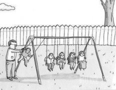 体育老师病假，物理老师代课