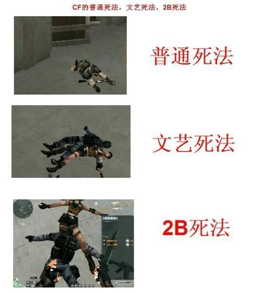 让我们比较一下不同类型的青年的死法。。。 让我们比较一下不同类型的青年的死法。。。