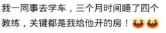 “我一个同事学车，三个月睡了四个教练...”哈哈哈哈哈佩服得五体投地！