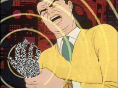 手麻的时候，太形象了。。