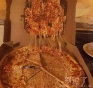 伤不起呀！再也不叫披萨外卖了！