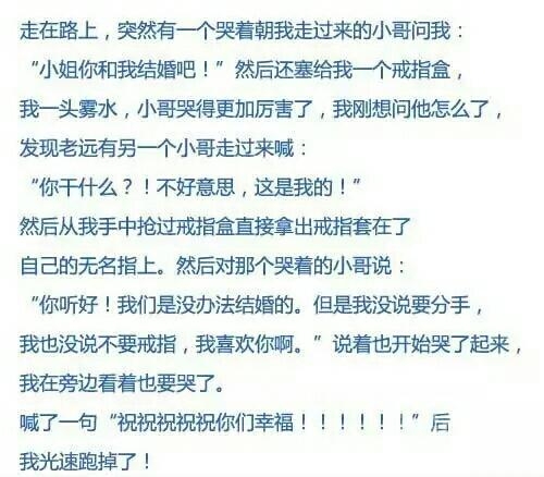 真爱面前，我也感动gay了