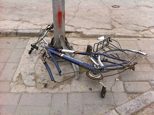 自行车的命运为啥总是那么悲催呢？