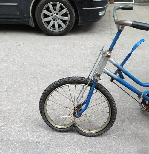 自行车的命运为啥总是那么悲催呢？