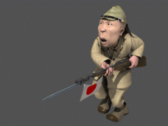 小日本进村，死啦死啦的