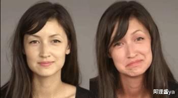 搞笑gif图段子:妹子喝酒前后对比喝酒后调皮可爱多了 搞笑gif图段子:妹子喝酒前后对比喝酒后调皮可爱多了