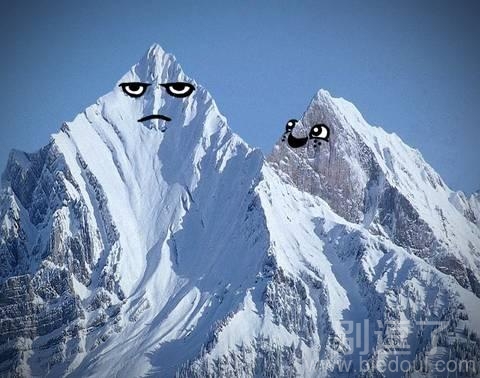 卡通雪山,好想去爬! 卡通雪山,好想去爬!