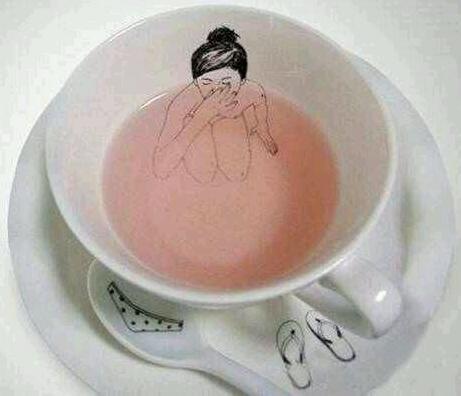 我只想静静的喝杯茶