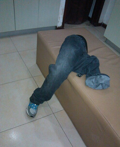 搞笑奇趣图片6张,民间高手。