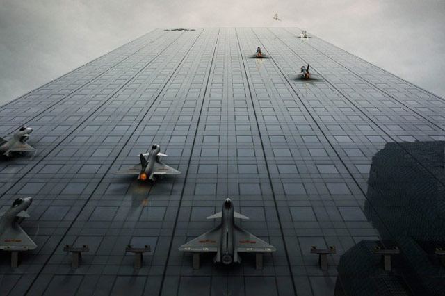 城市梦想,战争与未来世界。