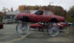 不管什么样的车，有大的轮子才霸气