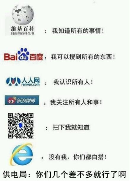 互联网再牛逼也不过供电局