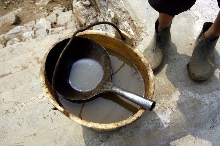 在旱灾下生活的人们 在旱灾下生活的人们