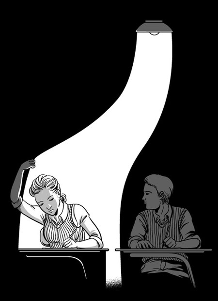 哲理漫画图片, 告诉你更多道理。