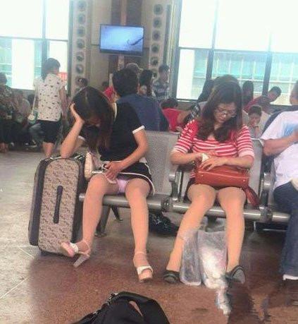 我也想到候车室去转转