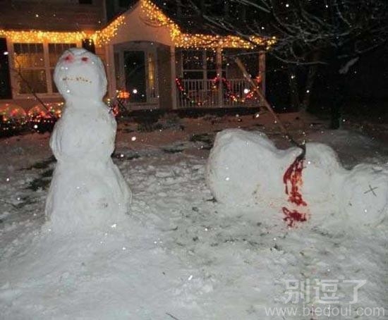 好暴力血腥的雪人战争 好暴力血腥的雪人战争