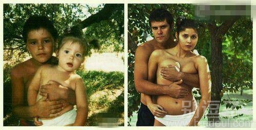 同样的姿势,18年后但是 同样的姿势,18年后但是