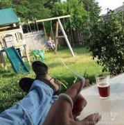 机智的父亲，就不怕掉下来吗