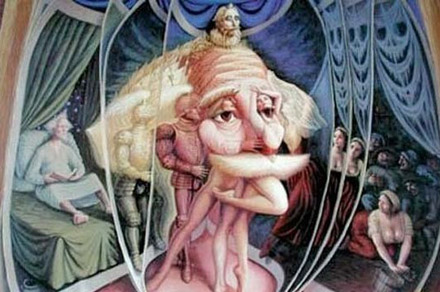 老人头奇图百科,分享经典的错觉名画。