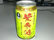 黄飞鸿牌的饮料。 黄飞鸿牌的饮料。