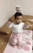 搞笑gif奶奶带孩子的结果