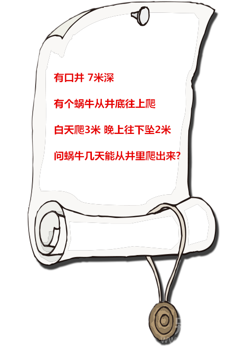 小圆说题：蜗牛爬井