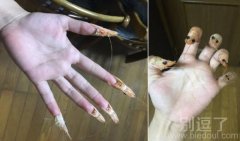 下午刚做的个性指甲 下午刚做的个性指甲